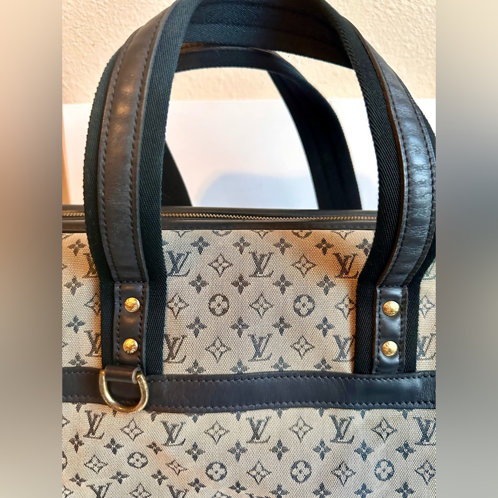 Louis Vuitton Josephine GM Mini Lin Boston style Handbag - Picture 5 of 17